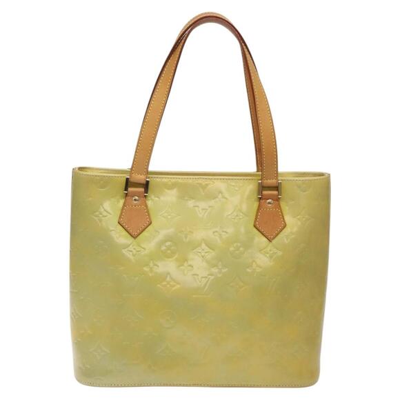 LOUIS VUITTON Monogram Vernis Houston Hand Bag Gris M91053 - Picture 3 of 13